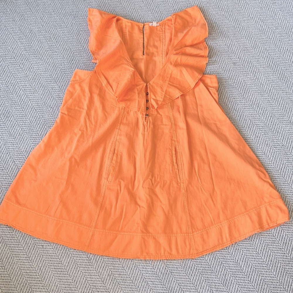 Anthropology Pilcro sleeveless v-neck summer dress